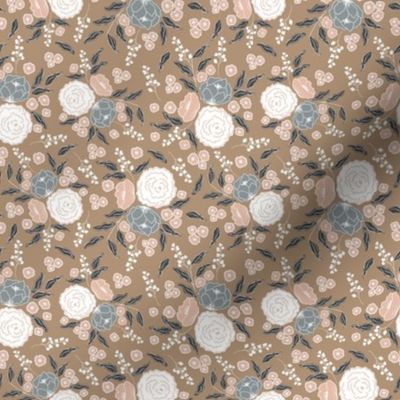 BKRD Blooming Garden - Taupe 4x4