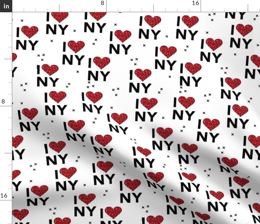 I love New York City romantic valentine travel leopard hearts pink red