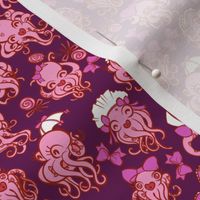 Gothic Lolita Octopuses Pink