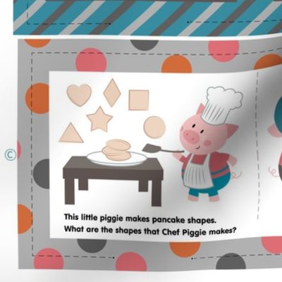 This Little Piggie Stayed Home - Cut-&-Sew Quiet Book