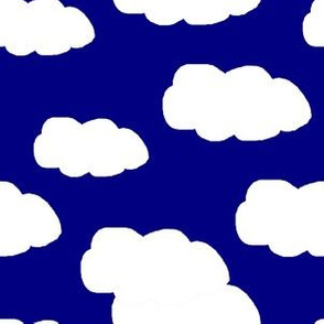 Navy Blue Clouds