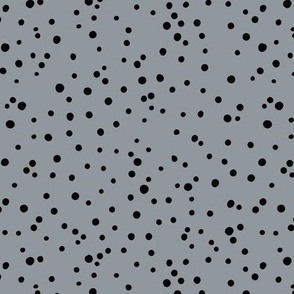 Animal print spots and dots little cheetah baby boho wild cat design nursery neutral cool gray