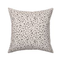 Animal print spots and dots little cheetah baby boho wild cat design nursery neutral beige sand