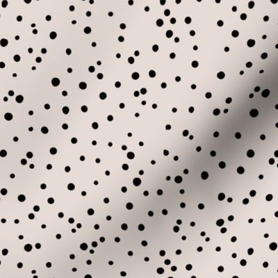 Animal print spots and dots little cheetah baby boho wild cat design nursery neutral beige sand