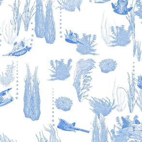 Toile de Longhorn Cowfish 1, Large