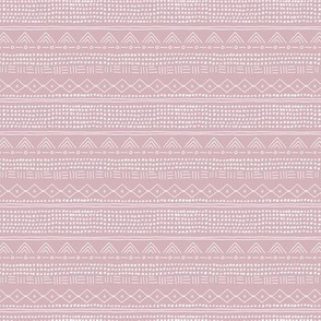 Minimal mudcloth bohemian mayan abstract indian summer love aztec design dusty pink XS