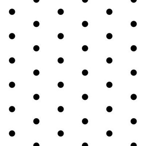 black and white swiss dots fabric