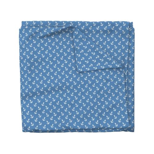 Anchors Dusky Blue Small