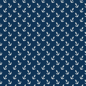 Anchors Deep Blue Small