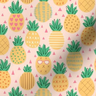 Pineapple Party - Light pink