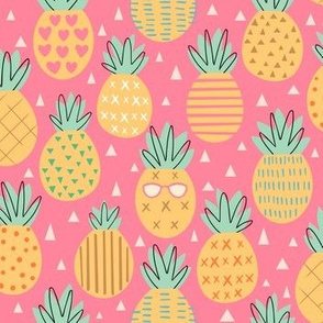 Pineapple Party - Pink