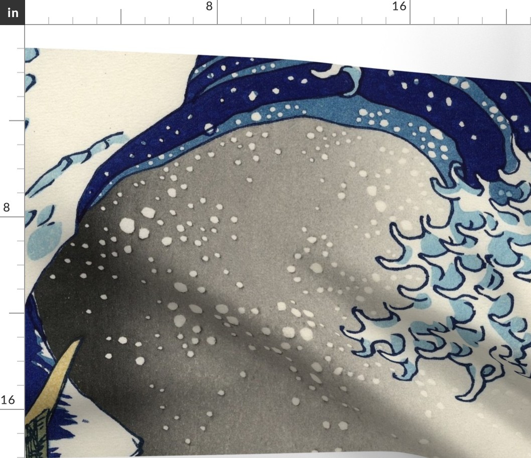 CENTERED Great Wave off Kanagawa 42w 29h