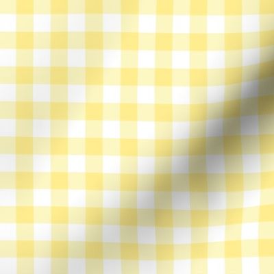 Sunny Yellow Buffalo Plaid