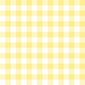 Sunny Yellow Buffalo Plaid