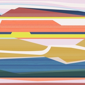 Color Block Abstract Landscape-repeat-01