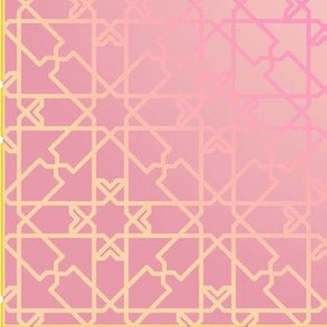 Geometric oriental pattern 4
