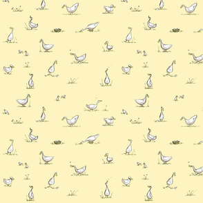 All my little duckies - yellow