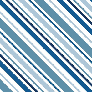 Diagonal lines in blue tones