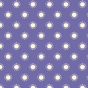 Summer Polka Dots, Purple