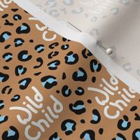 Little wild child leopard spots and animal print dots nursery neutral beige boys SMALL