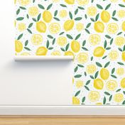 Painted Lemons and Dots