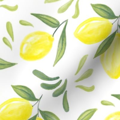 Painted Lemons