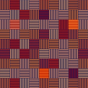 parquet-weave_navy_red_orange