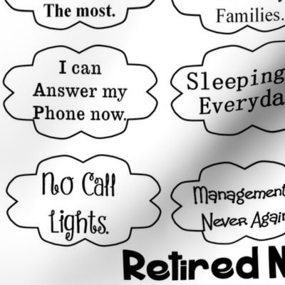 Retired Nurse Thoughts