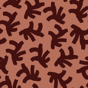 Branches: Browns | Painterly Geometrics