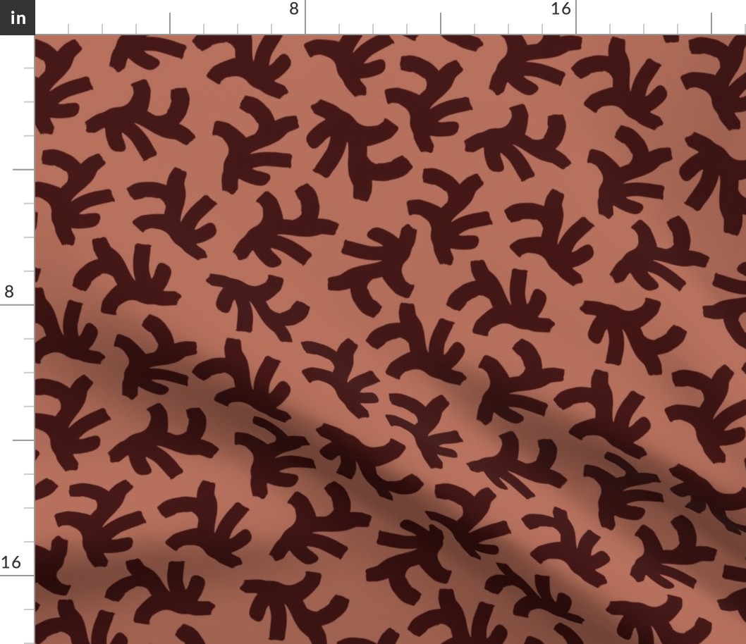 Branches: Browns | Painterly Geometrics