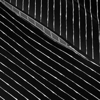 Stripes: Black and White | Painterly Geometrics