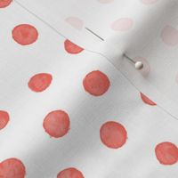 Red Watercolor Dots