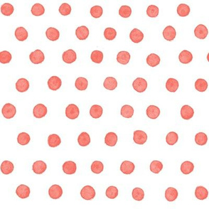 Red Watercolor Dots