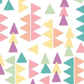Pastel Triangles