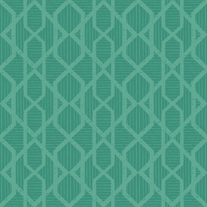 green on green geometric wallpaper
