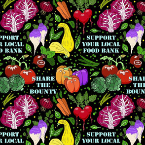 Support your local food bank 12x12