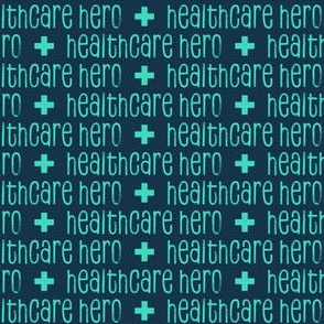 healthcare hero - teal on blue + LAD20