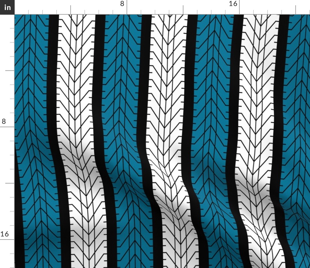 Bike Tread Nearly Chevron!