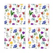 Spring Garden Chintz (Summer Floral Festival) - white 