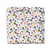 Spring Garden Chintz (Summer Floral Festival) - white 