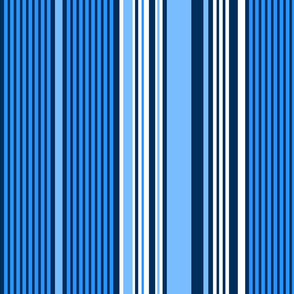 TrueBlue - Vertical Stripe 1