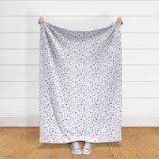 Purple polka dot watercolor // Girls polka dot // Simple kids dots