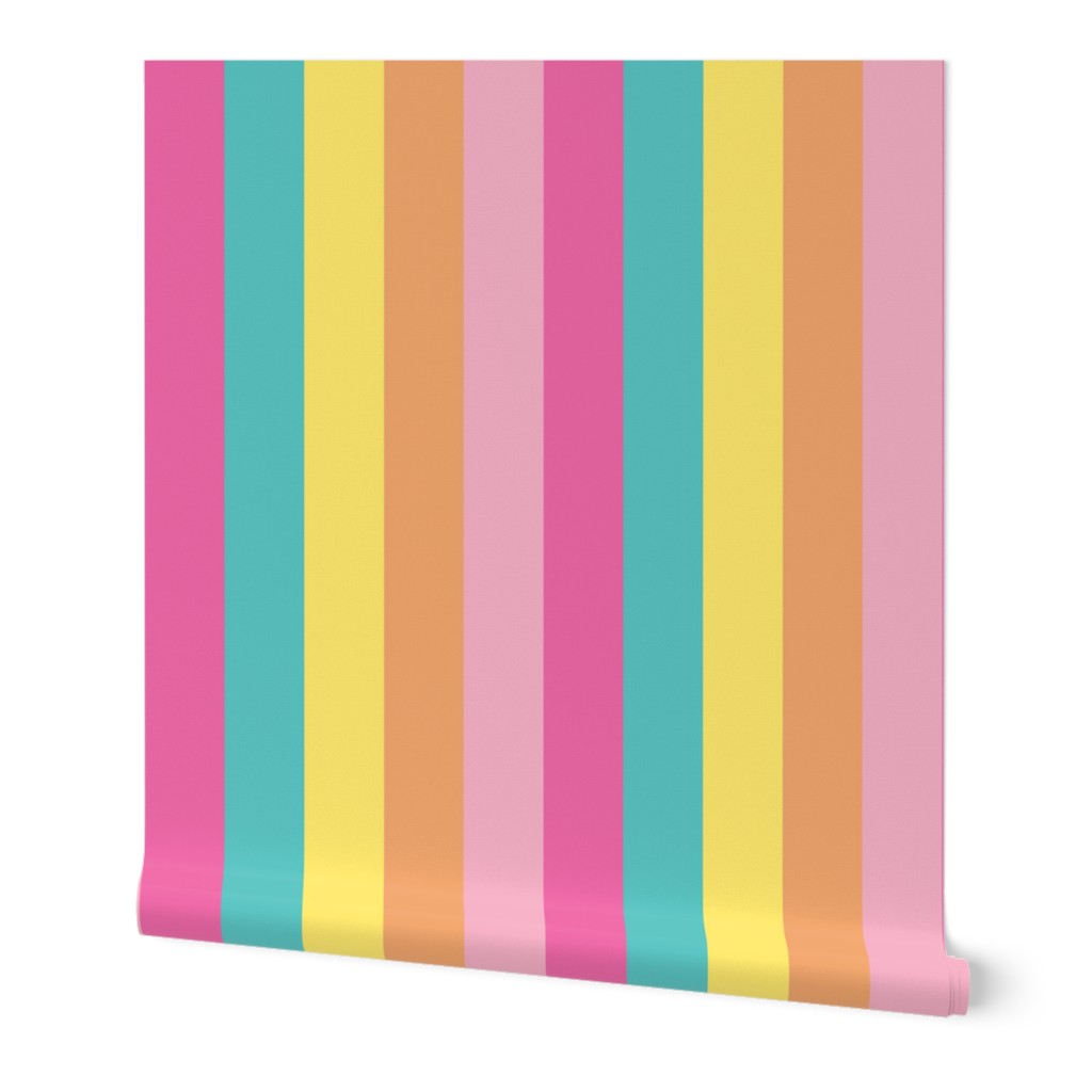 Bright Candy Stripes 