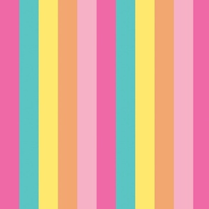 Bright Candy Stripes 