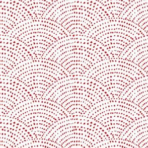 ink dot scales - red 3546 C dots