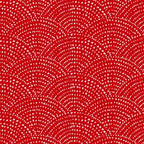 ink dot scales - red 3546 C bg