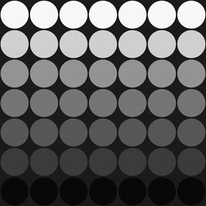 Black and white gradient circles 1 .75 circles