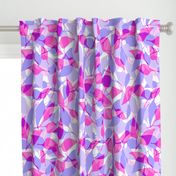 Ditsy Fresh Leaves Large | Pink & Lavender