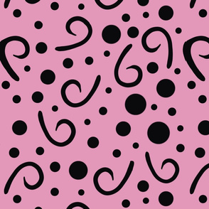 Pink and Black Design Coordinate