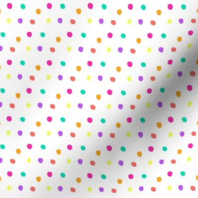 Rainbow Polka dots